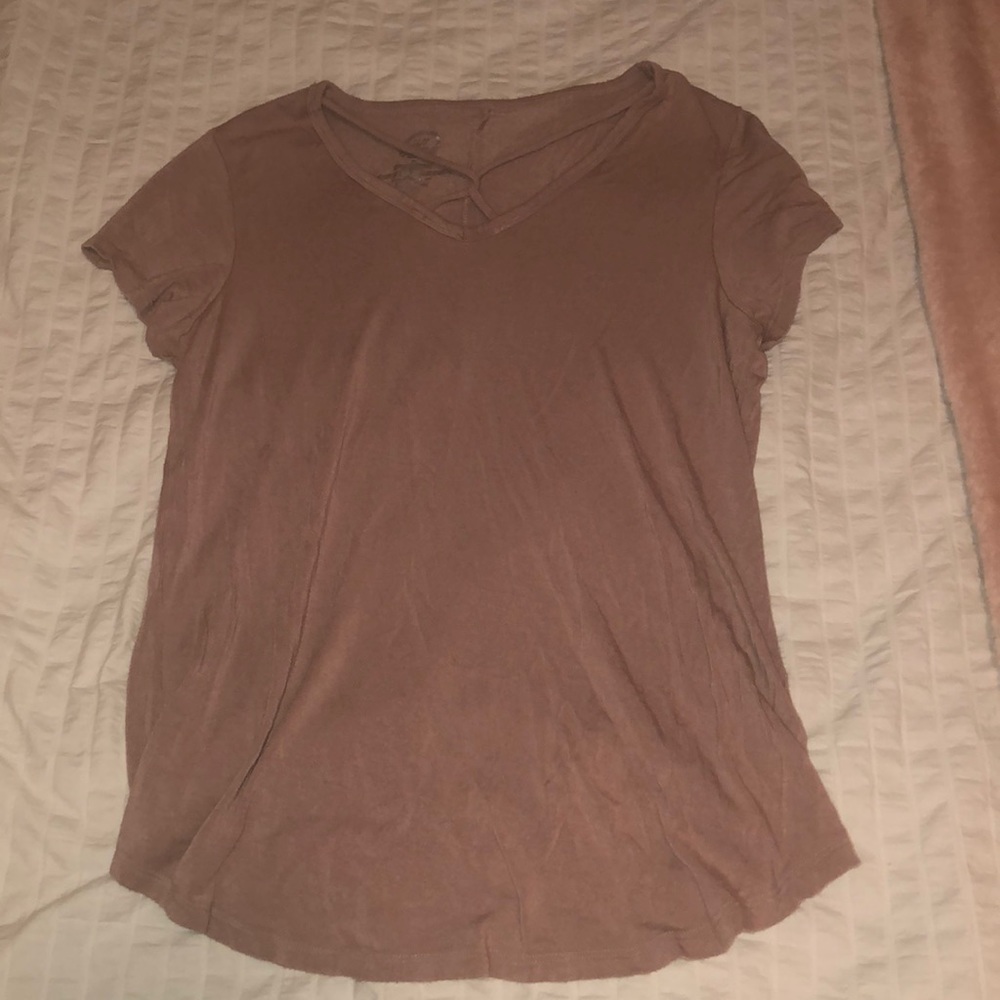 Simple Mauve Tee